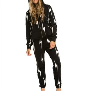 Aviator Nation Bolt Stitch Repeat Hoodie & Sweatpants